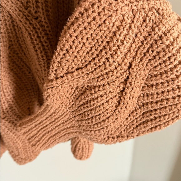 100% Cotton FREE PEOPLE Seasons Change Cozy Knit Sweater - Picture 5 of 8